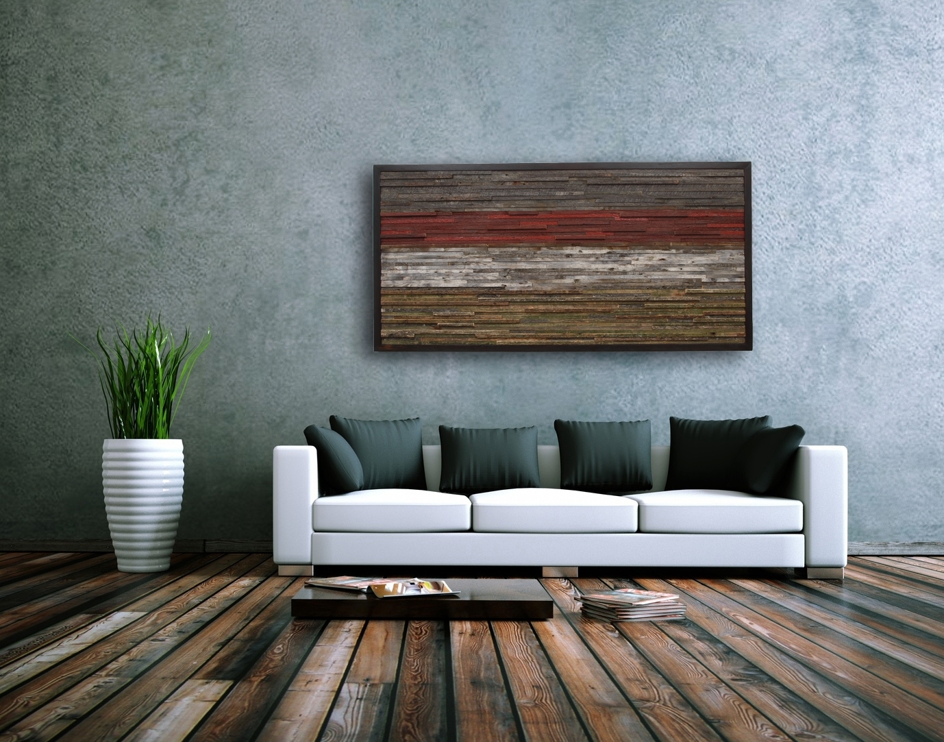  beautifully balances rustic with contemporary. [by Maker Craig Forget
